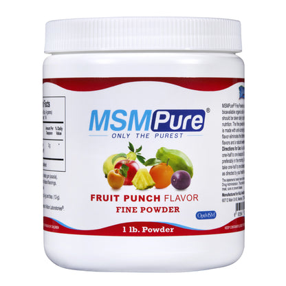 MSMPure Fine MSM Powder- Pure Organic Sulfur Crystals for Joint Flexibility, Skin & Hair Support – Fast-Dissolving, USA-Sourced MSM