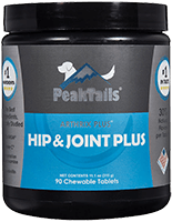 PeakTails Hip & Joint Plus Supplement 90ct
