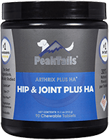 PeakTails Hip & Joint Plus HA Supplement 90ct