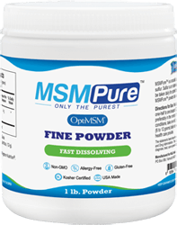 MSM Powder Fine Crystals for Healthy Aging