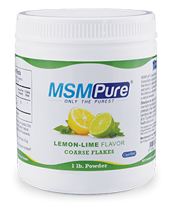 MSMPure Lemon-Lime flavor Coarse MSM Flakes