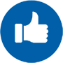 icon-satisfaction-guarantee-dark-blue-back-90px Satisfaction Guarantee Icon