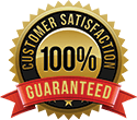 100% satisfaction guaranteed 