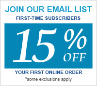 Save 15% on your first order