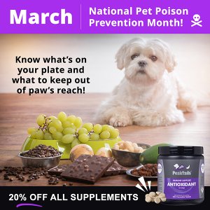 PeakTails supports Pet Poison Prevention Awareness Month