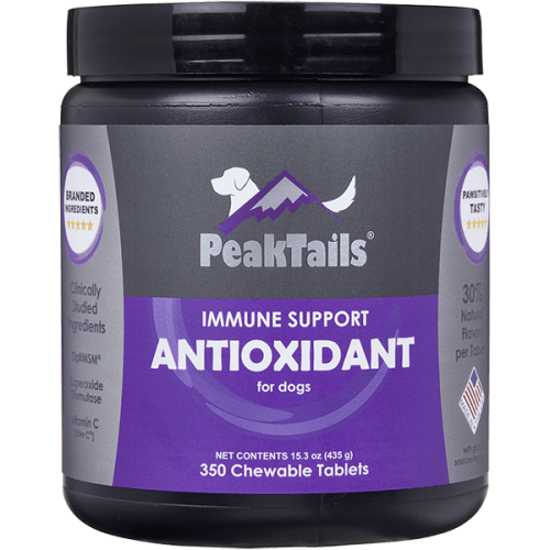 PeakTails Antioxidant 350ct front