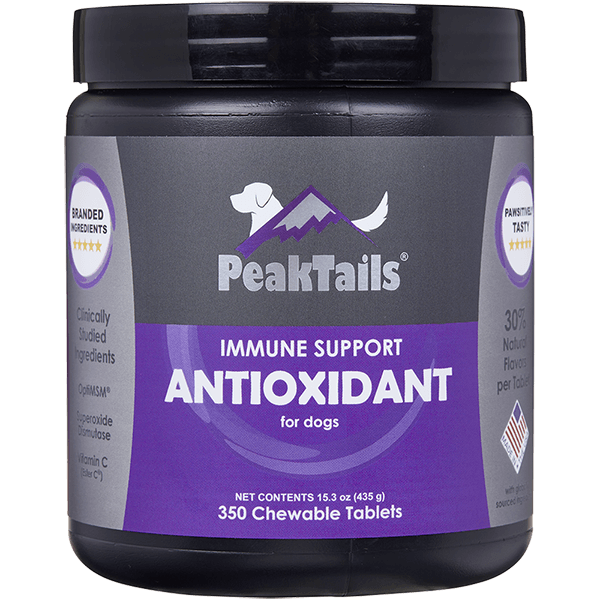 PeakTails Antioxidant 350ct front