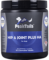 PeakTails Hip & Joint Plus HA 90ct
