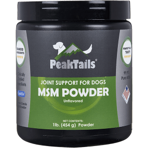 PeakTails® MSM Powder Joint Support for Dogs – 1lb – Kala Health, Inc.