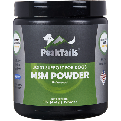 MSM POWDER JOINT SUPPORT FOR DOGS Unflavored