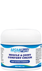 MSM Muscle & Joint Cream relieves soreness